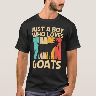 Coole Ziege für Jungen Kinder Ziege Bauer Landwirt T-Shirt