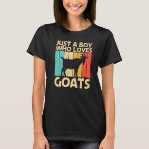 Coole Ziege für Jungen Kinder Ziege Bauer Landwirt T-Shirt