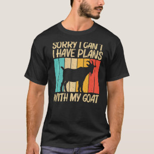 Coole Ziege für Männer Ziegen Bauer Landwirtschaft T-Shirt