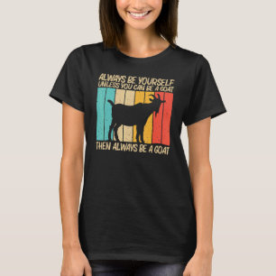 Coole Ziege für Männer Ziegen Bauer Landwirtschaft T-Shirt