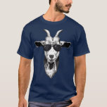 Coole Ziege mit Sonnenbrille lustige Ziege mit T-Shirt<br><div class="desc">Coole Ziege mit Sonnenbrille lustige Ziege mit Karo aus unseren Bauern zu Shirt-Auswahl für die besten in einzigartigen oder maßgeschneiderten,  handgefertigten Stücken aus unseren Bekleidungsläden.</div>