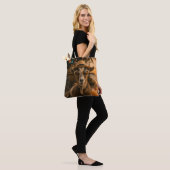 Coole Ziegenstrand mit Cocktail Tasche (Am Model)