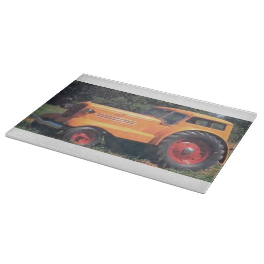 Coole Zugmaschine Schneidebrett (Ecke)