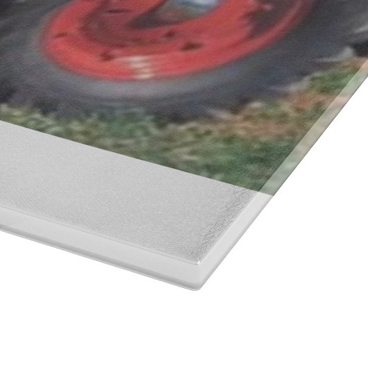 Coole Zugmaschine Schneidebrett (Ecke)