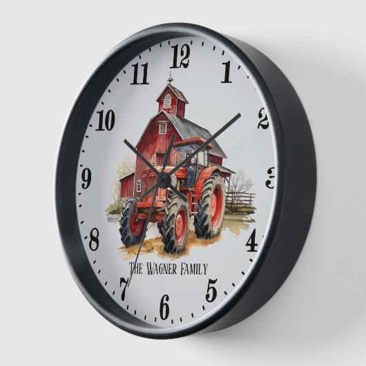 Coole Zugmaschine Uhr (Winkel)