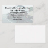 Coole Zugmaschine  Visitenkarte (Vorne/Hinten)