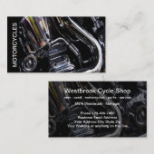 Coole Zweiseitiges Motorrad-Shop-Visitenkarten Visitenkarte (Vorne/Hinten)
