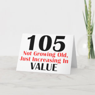 COOLEN 105 JAHRE ALTE GEBURTSTAGSGESTALTUNGEN KARTE