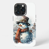 ❄️ 📱 Coolen Frosty Snowman iPhone Case 📱 ❄️ iPhone Hülle (Hinten)
