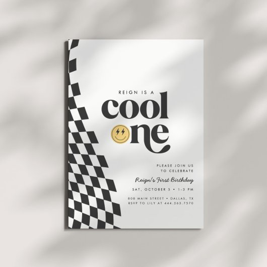 Coolen Jungen erleben den ersten Geburtstag eines Einladung