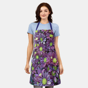 Coolen Lila Daises Floral Koch Baker  Schürze