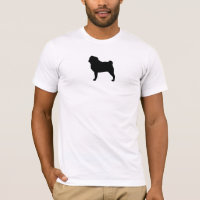 Coolen Mops-Liebhabers der Mops-HundeSilhouette-|