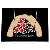 coolen Poker Chips Gewinner Party Casino Große Geschenktüte (Vorderseite)