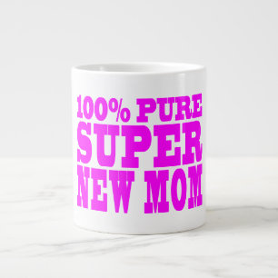 Coolen rosa Geschenke 4 Junge Mütter: Super-Junge Jumbo-Tasse