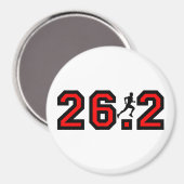 Cooler 26,2-Marathon Magnet (Vorderseite/Rückseite)