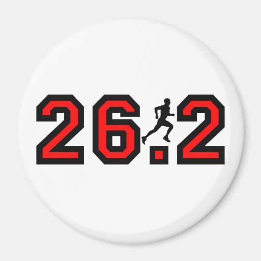 Cooler 26,2-Marathon Magnet (Vorne)