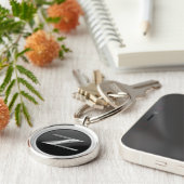 Cooler 350Z Chrome Button-Schlüsselanhänger Schlüsselanhänger (Seite)