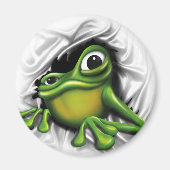 Cooler 3D-Frosch Magnet (Vorne)