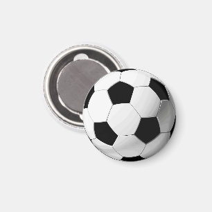 Cooler 3D Fußball Realistischer Fußball Fan Magnet