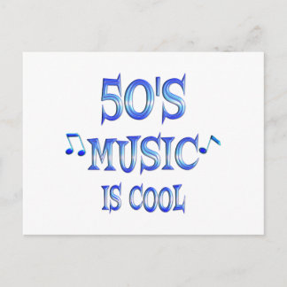 Cooler 50er postkarte