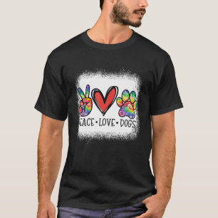 Cooler 60er 70er Hippie Gefärbte Krawatte Liebe Fr T-Shirt