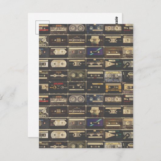 Cooler 80er Vintag Postkarte (Vorne/Hinten)