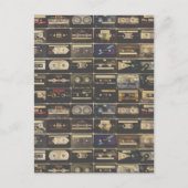 Cooler 80er Vintag Postkarte (Vorderseite)