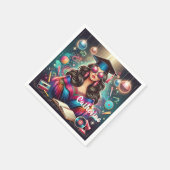 Cooler Abschluss Giro del Malcantone Party Serviette (Ecke)