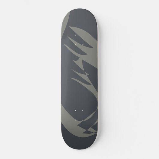 Cooler Abstrakter Kies-Grab Skateboard (Vorderseite)