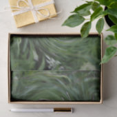 Cooler Abstrakter Retro Chartreuse Grüner Blumenwi Seidenpapier (Geschenk)