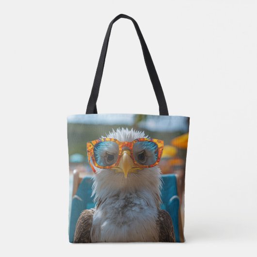 Cooler Adler Tasche (Rückseite)