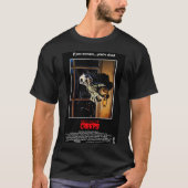 Cooler Adventskalender Horror Zombie Candlemas Poe T-Shirt (Vorderseite)