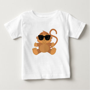 Cooler Affe Baby T-shirt