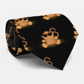 Cooler Affe Krawatte (Gerollt)