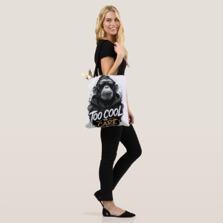 Cooler Affe mit Sonnenbrille T-Shirt | Zu cool für Tasche