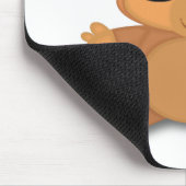 Cooler Affe Mousepad (Ecke)