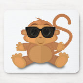 Cooler Affe Mousepad (Vorne)