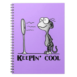 Cooler Affe Notizblock