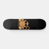 Cooler Affe Skateboard (Horizontal)
