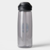 Cooler Affe Top Banana  Trinkflasche (Rückseite)