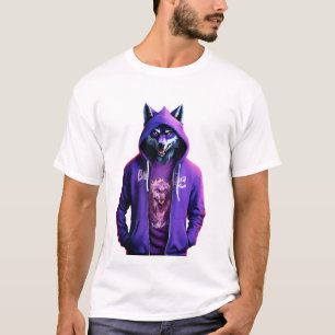 Cooler Affenkönig mit K-Logo: Vintager Retro-Stil T-Shirt