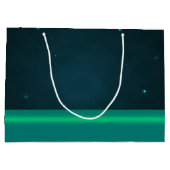 Cooler Afroamerikanischer Junge Geburtstag Große Geschenktüte (Rückseite)