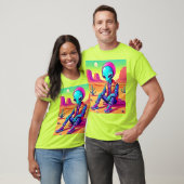Cooler Alien Wüstenchill T-Shirt (Unisex)