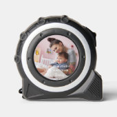 Cooler als deine Mama | PERSONALISIERTES FOTO Maßband (Vorderseite)