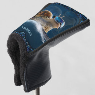 Cooler als die Erholung, die Snowboardsnail. Golf Headcover
