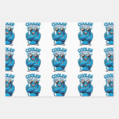 Cooler als Sie - Funny Party Cooler Design Geschenkpapier Set (Vorderseite 3)