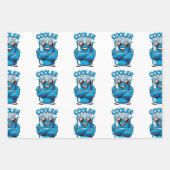 Cooler als Sie - Funny Party Cooler Design Geschenkpapier Set (Vorderseite)