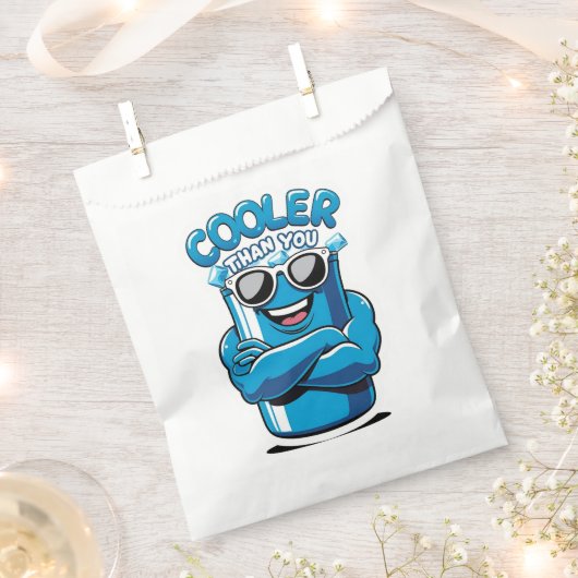 Cooler als Sie - Funny Party Cooler Design Geschenktütchen (Ausgeschnitten)