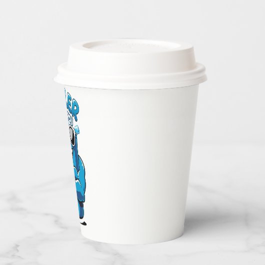 Cooler als Sie - Funny Party Cooler Design Pappbecher (Links)