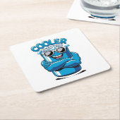 Cooler als Sie - Funny Party Cooler Design Rechteckiger Pappuntersetzer (angewinkelt)